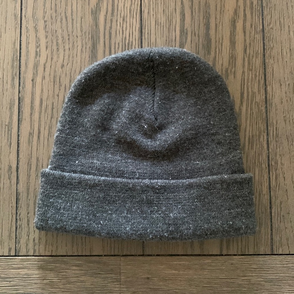 Dark Gray Cuff Beanie